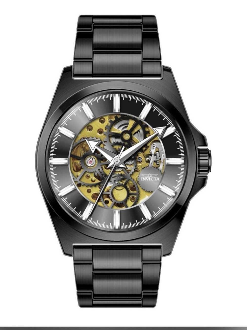 70000- Invicta Objet D Art Automatic Men's Watch w/ Skeleton Dial - 44mm,